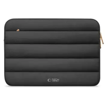 Çantë laptopi Tech-Protect Fluffy, 15-16", xhep i përparmë, e zezë