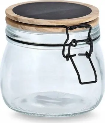Kavanoz qelqi Zeller, 1.5L, me kapak hermetik, transparent