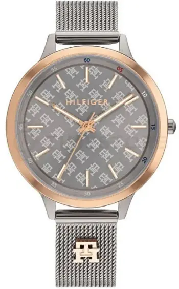 Orë dore për femra Tommy Hilfiger Iris 1782587, e hirtë