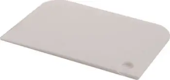 Spatulë pjekjeje për dekorim tortash, 12cm, plastike, e bardhë