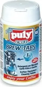 Tableta pastruese për aparat kafeje Pulycaff Brew Tabs, 100 copë, 1 g