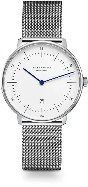 Orë dore për femra Sternglas Naos XS S01-ND01-MI01, e argjendtë