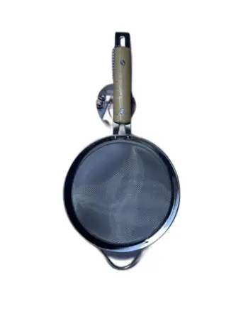 Kulluese inox me dorezë druri 32.5x15.8x6.6cm. CASASUNCO