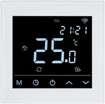 Termostat Heatcom HC91 WiFi Agenda, i bardhë