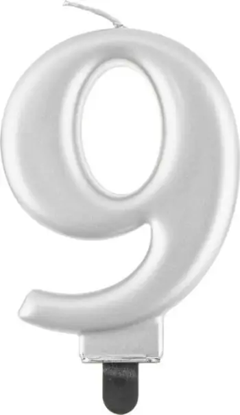 Qiri ditëlindje ALBI, numri 9, argjend