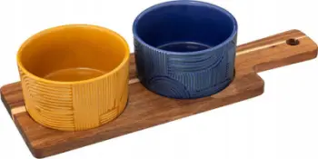 Set enësh për meze Secret de Gourmet Soleya, 3 pjesë, i bardhë