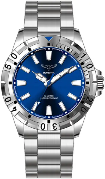Orë për meshkuj Invicta Specialties 69041, e argjendtë