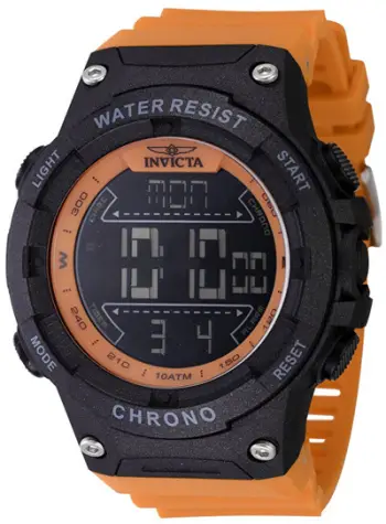 Orë për meshkuj Invicta Racing 48050, portokalli