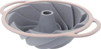 Kallëp silikoni për ëmbëlsira Bundt, me tub qendror, rezistent deri 200°C, i kuq