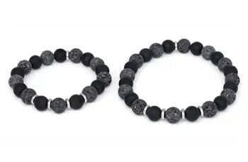 Set byzylykë për meshkuj Beneto MINK58/SET, të zi/të hirtë