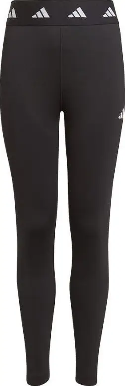 Legginsi sportivë për vajza Adidas Tech-Fit, AEROREADY, madhësia 152, të zinj