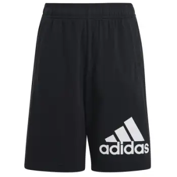 Pantallona të shkurtra Adidas Essentials Big Logo, pambuk, për fëmijë, të zeza