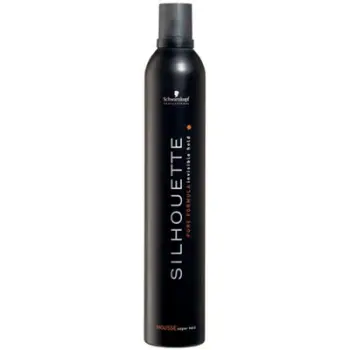 Shkumë për flokë Schwarzkopf Professional Silhouette Super Hold Mousse, 200 ml