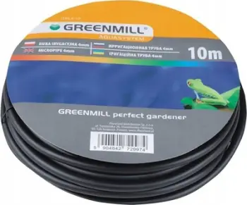 Gyp ujitjeje Greenmill GBL4-10, 4mm 1/4", 10m, i zi