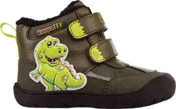 Çizme dimërore fëmijësh Kappa Claw Tex Jr 280022M 3133, membranë KappaTEX, mbyllje me shirit ngjitës, jeshile