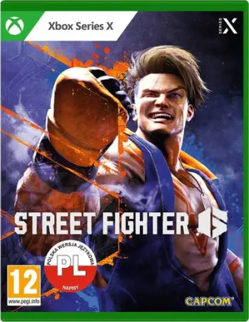 Lojë Xbox Series X Capcom Street Fighter 6, aksion luftarak, PEGI 12, jeshile