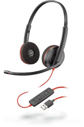 Kufje POLY Blackwire C3220, të zeza