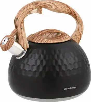 Çajnik tradicional Klausberg, çelik, 2.8 l, i zi