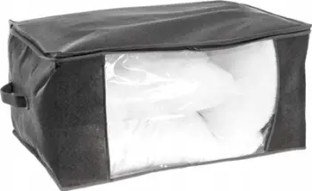 Kuti organizuese 5Five Simply Smart Anthracite Grey, 60x45x30 cm, me dritare transparente, gri antracit