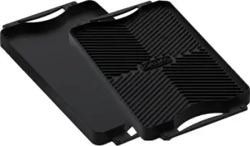 Pllakë grilli Cadac Meridian Reversible, veshje jo ngjitëse, dyanshme, e zezë
