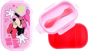 Kuti dreke Disney Minnie, me takëm, PVC, rozë