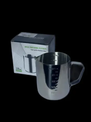Enë inoxi per qumësht 550ml . UNIMIKS