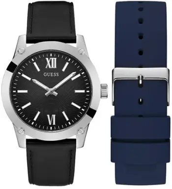 Set Guess Crescent GW0630G1, orë dore + rrip për orë