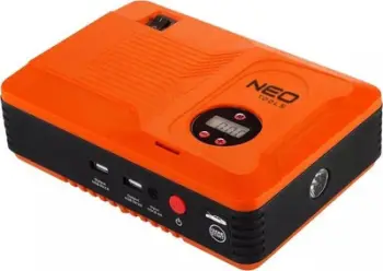 Nisës baterie Neo Jump Starter 11-997, 14000mAh, kompresor 3.5BAR, portokalli
