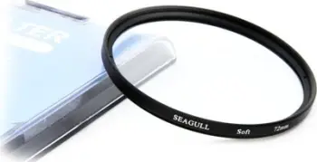 Filtër fotografik Seagull Soft, 49mm, zbutës, i zi