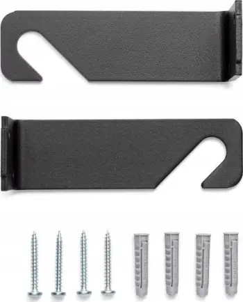 Grep muri Manfrotto 059WM, set 2 copë, metalik, i zi