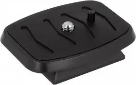 Plakë quick release për tripod Camrock TE68, fije 1/4", 44x44 mm, e zezë