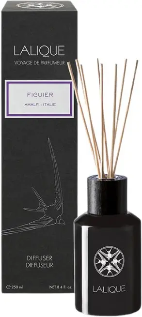 Difuzer ambienti Lalique Figuier Amalfi Italy, 250ml, aromë fiku, i zi
