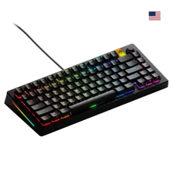 Tastierë gaming Glorious GMMK 3 HE 75%, me tela, RGB, e zezë