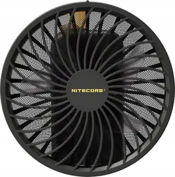 Ventilator portabël Nitecore CineWind CW10, për pajisje xhirimi, i zi