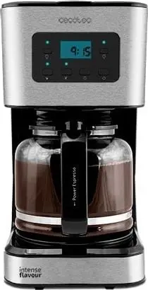 Aparat kafeje Cecotec Coffee 66 Smart, 12 filxhanë, kanatë xhami, i zi