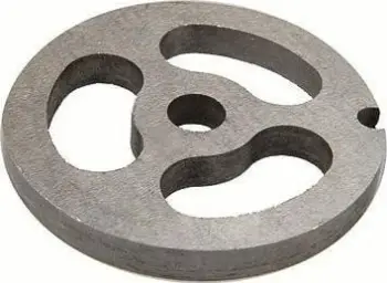 Rrjetë çeliku inox Zelmer No 8 për grirëse mishi, e rrumbullakët, argjendi