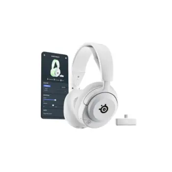 Kufje gaming SteelSeries Arctis Nova 5X Wireless, Xbox, mikrofon, të bardha