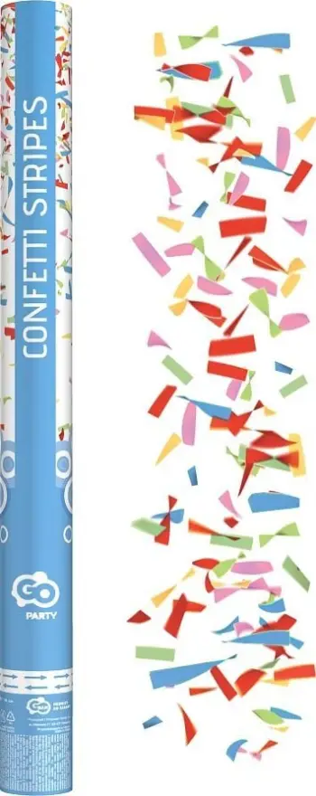 Konfeti pneumatike GoDan MIX, 60 cm, shumëngjyrëshe