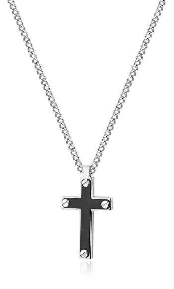 Varëse për meshkuj S'Agapõ Cross Current SPD05, e argjendtë/ e zezë