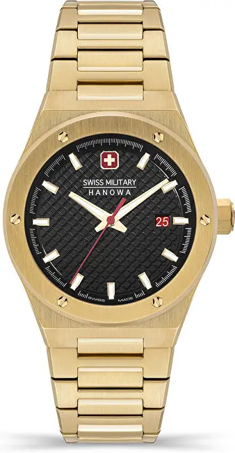Orë për meshkuj Swiss Military Hanowa SMWGH2101610, e artë