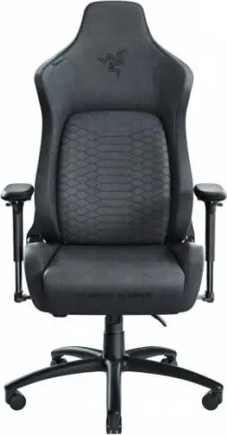 Karrige gaming Razer Iskur Fabric XL, mbështetje lumbare e integruar, material tekstil, gri e errët