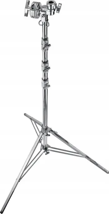 Stativ ndriçimi Avenger A3065CS Overhead, çelik, 6.3m, argjendtë