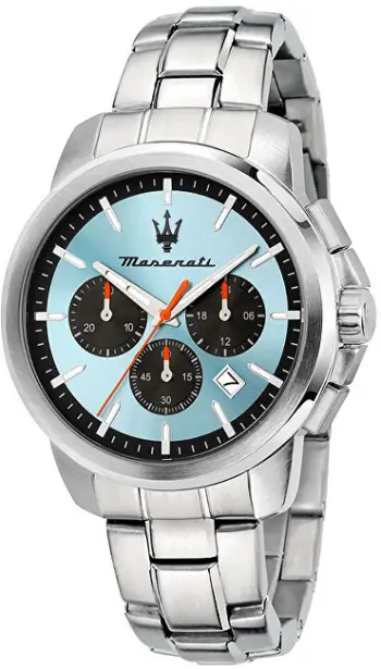 Orë për meshkuj Maserati Success R8873621044, e argjendtë