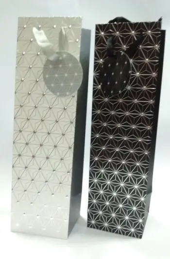 Qese dhurate MIX, 36x10.5x10.5cm, dizajn i perzier