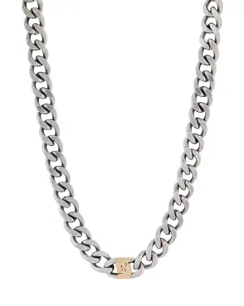 Qafore për meshkuj Emporio Armani EGS3187040, e argjendtë