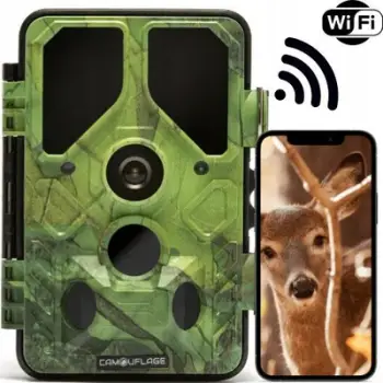 Kamerë kurthi Camouflage EZ45 Pro, 24MP, Full HD, kamuflazh jeshile