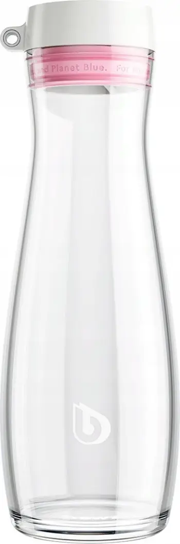 Karafë xhami BWT Stylish, 1.1L, kapak 360°, transparente