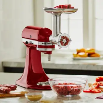 Aksesor mulli mishi KitchenAid 5KSMMGA, metal, për mikserë planetarë, argjendtë