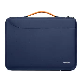 Çantë laptopi Tomtoc Defender A22, 14", dorezë transporti, blu navy