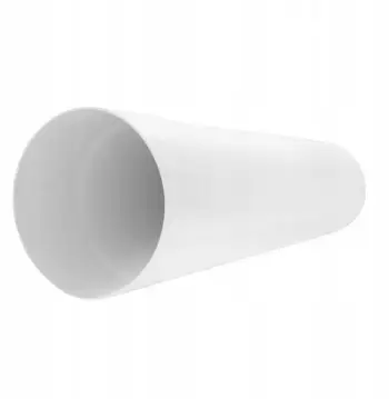 Gyp ventilimi Dospel D/o 100, diametër 100mm, gjatësi 0.5m, i bardhë